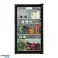 Refrigerated display cabinet, 92 L,Temperature control, Glass door, H 83.2 cm, Black image 2