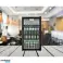 Refrigerated display cabinet, 92 L,Temperature control, Glass door, H 83.2 cm, Black image 5