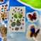 200 Set Adesivi 3D, Adesivi 3D, Farfalle, Fiori, ecc., Adesivi decorativi, Chiusura all'ingrosso foto 2