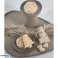 Bernsteinblöcke Holz 2,5 cm 4 Stück im Organzabeutel inkl. 2x Ladendisplay Bild 2