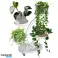 Blomsterstativ, hylde, metal blomsterstativ på hjul 50x25x80cm SZ43B billede 4