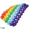 Amscan DIY Luftballons Regenbogen 13 cm 77 Stück Bild 2