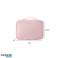 Kosmetikkveske, elegant, sammenleggbar, etui, pudderrosa, KS87 bilde 6