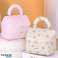 Sammenleggbar kosmetikkveske elegant vattert etui BEAR KS131K bilde 4