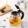 Caraffa resistente al calore con infusore e coperchio 2000 ml - DZ08 Caraffa con infusore estraibile, manico e coperchio 2000 ml foto 6