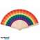 BOWFAN Fächer in Regenbogenfarben – Bunt und Erfrischend für Jeden Tag Bild 1
