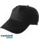Baseballcap aus 100   Baumwolle Lisa   schwarz Atmungsaktiv  bequem  verstellbar Bild 1