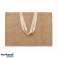 Sac cabas en jute beige FULLA – Sac cabas écologique et élégant pour tous les jours photo 1