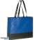 Blaue Non Woven Tasche Zagreb   Robuste Einkaufstasche  Umweltfreundlich und Wiederverwendbar Bild 1