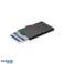 C Secure Boîtier de protection RFID en aluminium Noir élégant photo 1