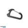 CLOSE Aluminium Karabiner mit Dosenöffner   schwarz Bild 1