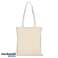 Entdecken Sie die naturfarbene Canvas Tasche mit zwei langen Henkeln – stilvoll und robust Bild 1