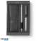 Coffret d'écriture en métal Essentio stylo à bille et stylo roller argent noble photo 1