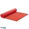 Fitness Yogamatte mit Trageriemen  Rot  Vielseitig &amp; Transportfreundlich Bild 1