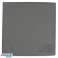 Microvezel Embossing Doek 30x30 cm: Grijs Hoge Kwaliteit Inclusief blinddruk foto 1
