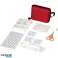 Healer 16-piece first aid kit in red and white – safety on the go image 2