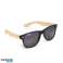Justin RPC UV400 Lunettes de soleil avec bambou noir et éco élégant photo 1