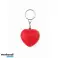 LOVY RING Schlüsselanhänger mit PU Herz – Leidenschaftlich Rot  Charmant &amp; Elegant Bild 1