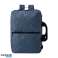 Makarzur Dokumentenrucksack aus RPET – Dunkelblau und Elegant Bild 1