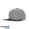 Melange Solid Snapback – Modische Snapback Kappe in Melange Optik Bild 1