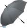 Modern AC Stick Umbrella in Grey Windproof Durable &amp; Chic Excellent Weather Protection image 1