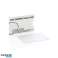 Carte de protection RFID avec puce de brouillage active Anti Skimming Blanc photo 1