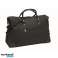 Stylischer Weekender aus Canvas   Schwarz Bild 1