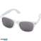 Lunettes de soleil recyclées Sun Ray en blanc durable et chic photo 1