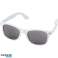 Lunettes de soleil Sun Ray rPET en blanc, écologiques et élégantes photo 1