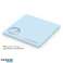 Feuillets autocollants carrés bleus 72x72mm avec impression en 4 couleurs photo 1