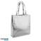 Sac fourre-tout SAWGRASS brillant en non-tissé laminé argenté chic et robuste photo 1