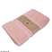 Coral pink luxury collection bath towels 68x137cm with hem - 602 g/m² image 2