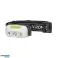 Linterna frontal LED 5W. 230lm. 1200mAh Li ion. Cabeza móvil fotografía 1