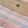 Coral pink luxury collection bath towels with trim 68x127cm - 479 g/m² image 1