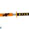 Holzschwert Orange Requisite für Ritter 73 cm Bild 1