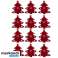 Cutlery pouch Christmas trees 12pcs. Ruhhy 22304 image 1