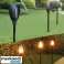 Lampada da giardino solare torcia set 4 pz 23560 foto 1