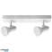 RIO SP 2. luminaire mural et plafonnier. GU10 max. 2x60W. IP20. blanc photo 1