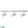 RIO SP 3 luminaire mural et plafonnier. GU10 max. 3x60W. IP20. blanc photo 1