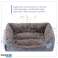 Hundeseng Grå Elegant L 65x50x16 cm KOT09 bilde 3