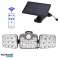Solarlampe 120 LED MIT DÄMMERUNGSBEWEGUNGSMELDER JD-2858A SKU:171 (Lager in Polen) Bild 3