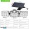 Solarlampe 120 LED MIT DÄMMERUNGSBEWEGUNGSMELDER JD-2858A SKU:171 (Lager in Polen) Bild 2