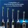 Oral-B Pro Floss Action Set of 4 X-Shaped Electric Toothbrush Heads and Interdental Bristles for Deep Plaque Removal image 1