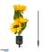 Luces Solares Decorativas de Jardín Girasol Rebelde fotografía 2