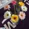 Künstliche Blume Gerbera 47 cm 4 sortiert orange, rosa, weiß, gelb Bild 2