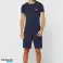 Emporio Armani Herren T-Shirt marineblau und blau 2er-Pack Bild 3