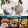 Электрическая продуктовая слайсерка ADM - регулируемая прецизионная нарезка для домашних и профессиональных кухонь, Артикул:2119 (На складе в Польше) изображение 5