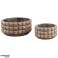 PTMD Blumentopf Wiliam braun 25 cm Bild 1