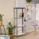 SHELF 4 ADJUSTABLE SHELVES 60KG 60x30Xx148cm, VARIOUS COLORS AVAILABLE image 1