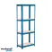SHELF 4 ADJUSTABLE SHELVES 60KG 60x30Xx148cm, VARIOUS COLORS AVAILABLE image 6